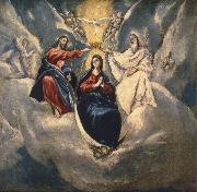 El Greco The Coronation ofthe Virgin oil painting